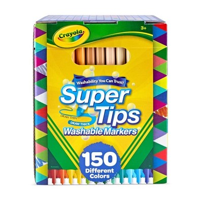 Crayola Super Tips Marker Set (150ct), Teacher Classroom Must Haves, Homeschool