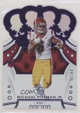 2020 Panini Chronicles Draft Picks Mirror Purple 4/25 Michael Pittman Jr 0r5l