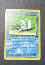 Dark Wartortle 46/82 Team Rocket Regular OG pokemon Cards