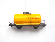 Wagon Lima Marchandises Citerne FS Shell Jaune Avec Echelle Référence 2713