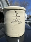 Antique Red Wing 4 gallon Elephant Ear Minnesota Stoneware Crock