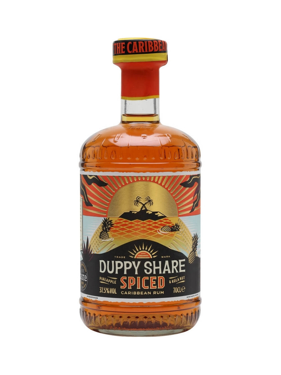 The Duppy Share Spiced Caribbean Rum 70cl