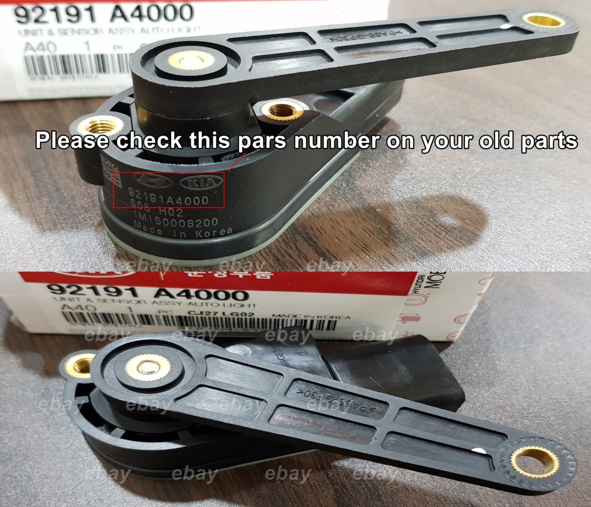OEM Auto Light Headlight Level Sensor KIA SOUL 2014-2018