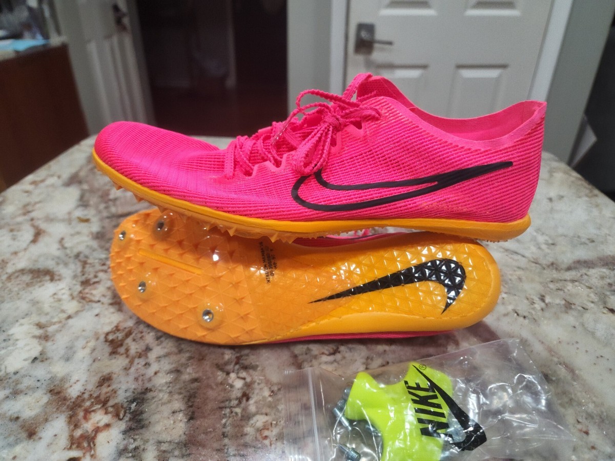 Nike‎ Zoom Mamba 6 Track & Field Distance Spikes DR2733-600 Hyper Pink Size 9 Nike Zoom Mamba 6 Distance Track Spikes Hyper Pink DR2733  main image 3