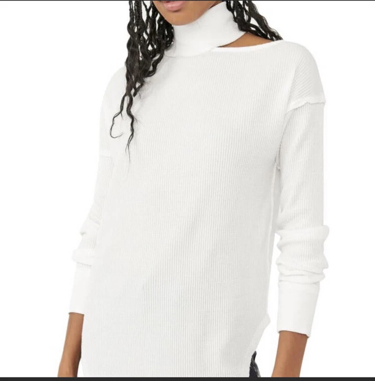 Free people store thermal turtleneck