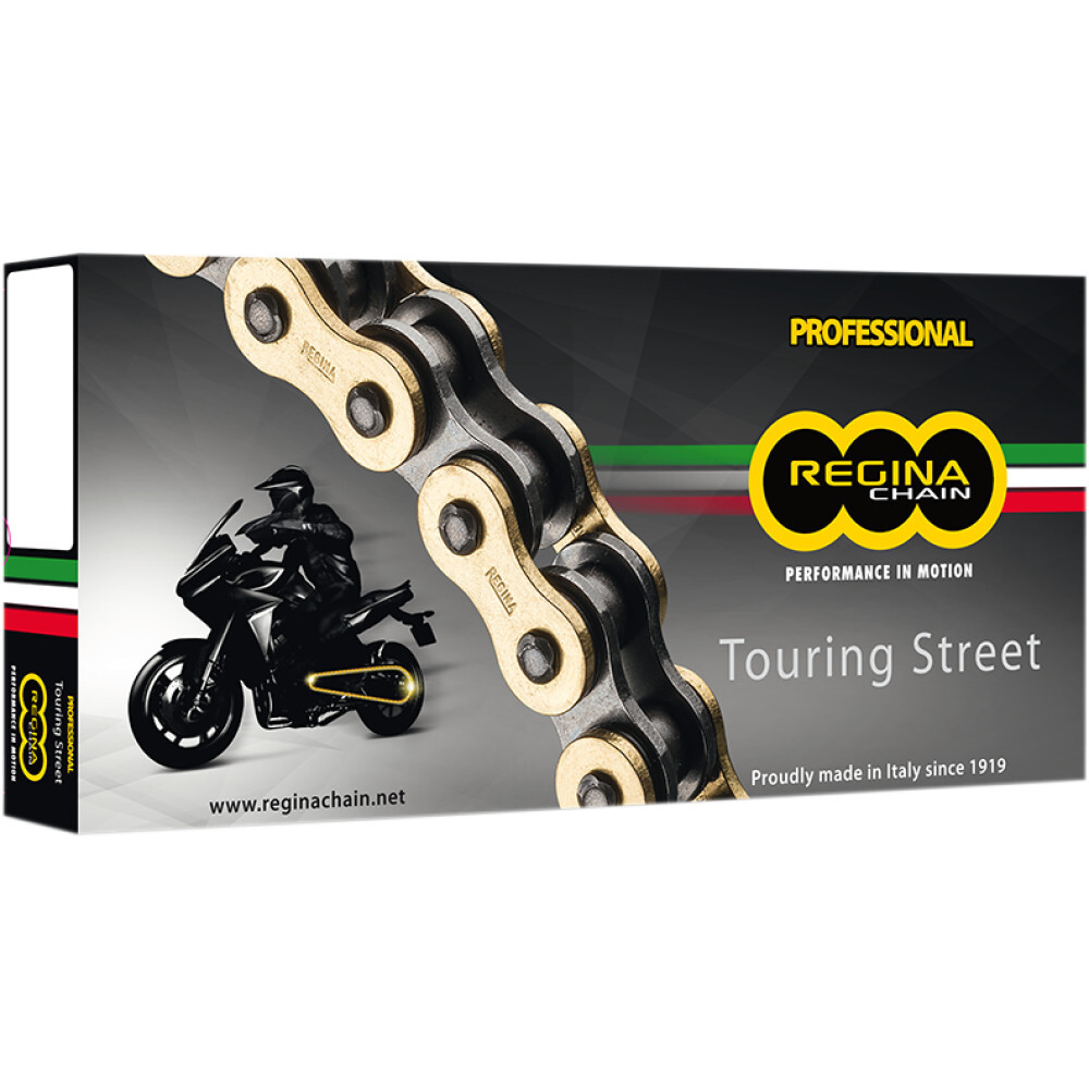 yuuu⭐︎ REGINA 525 ZRT Series Z-Ring Chain (Gold) 110 Links | eBay
