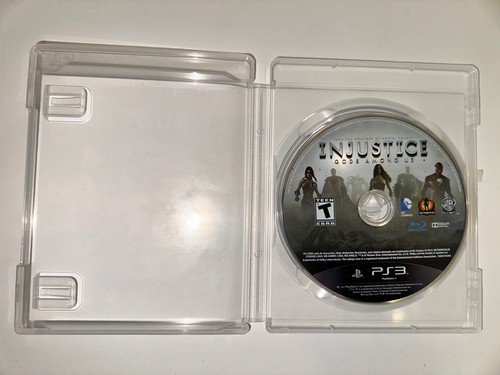 Injustice: Gods Among Us - Playstation 3 PS3 - Tested & Working MINT DISC - Picture 2 of 4