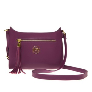 joy mangano purple luggage