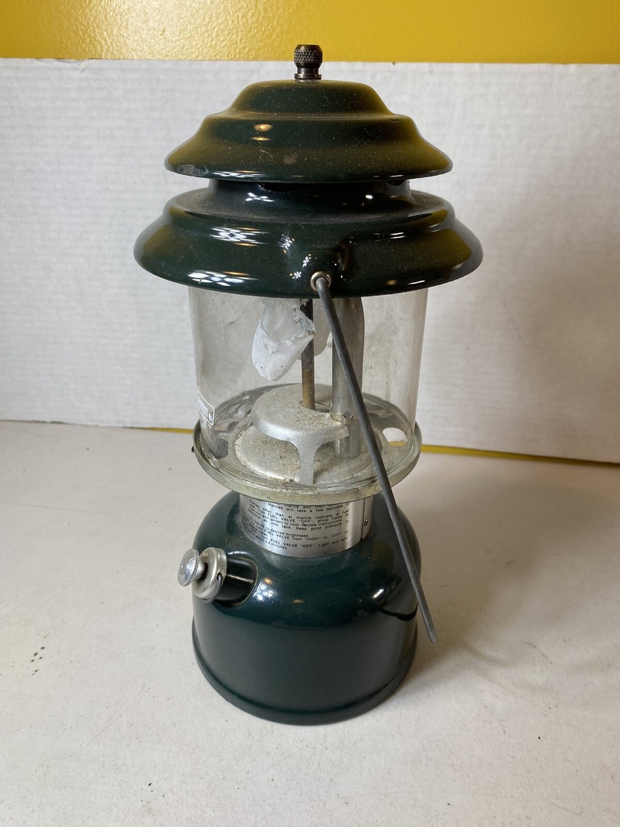 Coleman adjustable two mantle No. 288A700 lantern camping outdoors