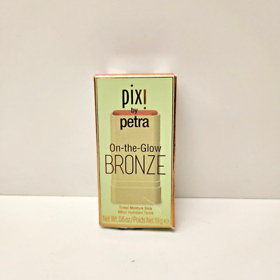 Pixi Petra On-the-Glow Bronze Tinted Moisturizer Bronzer Stick 0.6 oz - SoftGlow