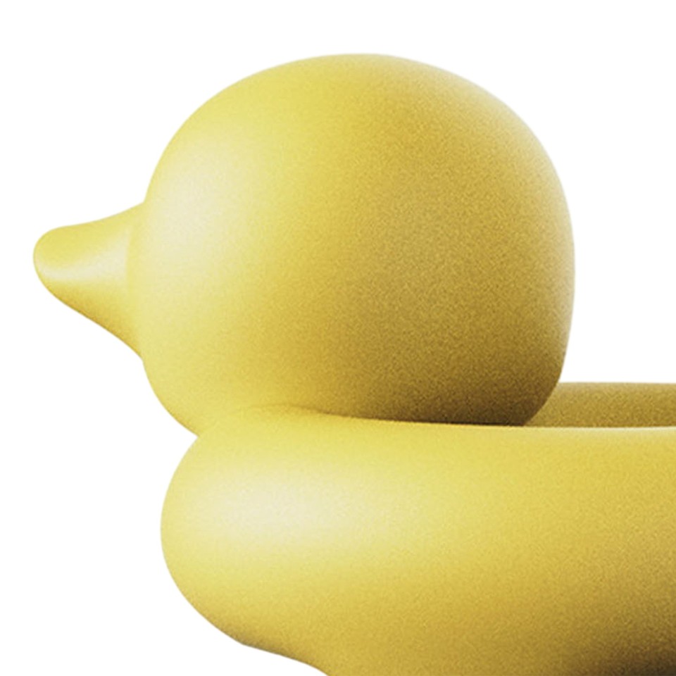 Pool Chlorine Dispenser Duck Shape Cleaning Fountains Pool Floating