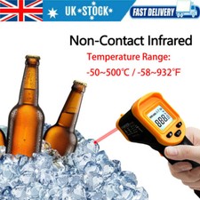 Digital IR Infrared Thermometer Temperature Gun Thermal Heat Sensor -58~932℉ UK