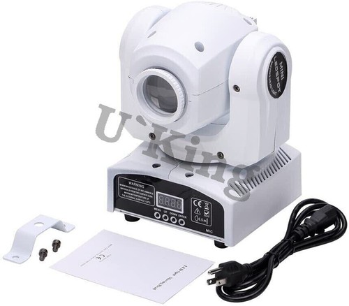 4Pcs RGBW 120W Moving Head Light LED Gobo DJ Party Stage Lighting DMX Spot Light - Picture 18 of 21