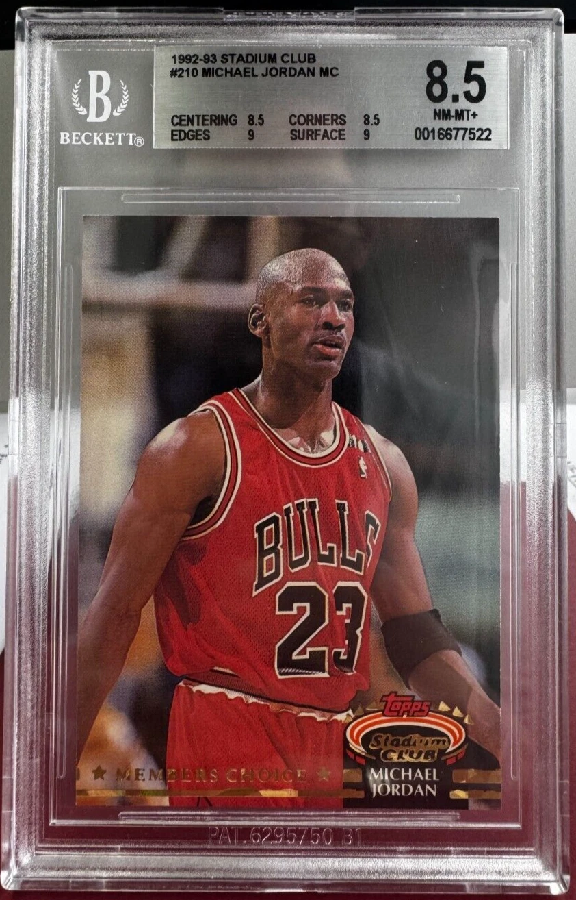 Michael Jordan trading card