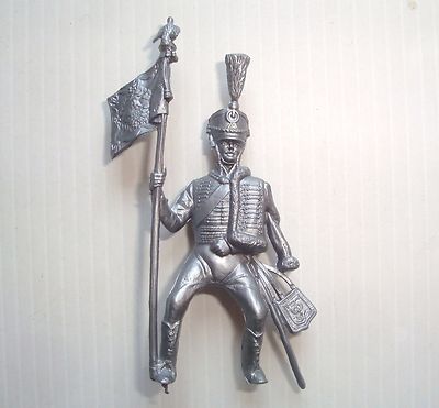 Lot De 12 Soldats Mokarex Hussard 1805 - 1er Empire - Cavalerie Française 1:72