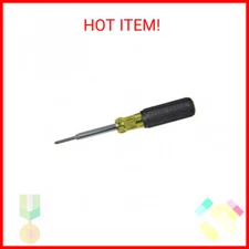 Klein Tools 32559 Multi-bit Screwdriver / Nut Driver, Extended Reach 6-in-1 Tool