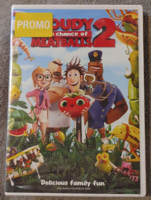 BRAND NEW Cloudy with a Chance of Meatballs 2 DVD SEALED
