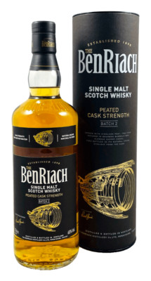 (125,47 /l) Benriach Peated Cask Strength Batch 2 Single Malt Scotch Whisky 60% 