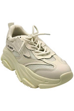 Steve Madden Women's Possession Platform Sneaker White