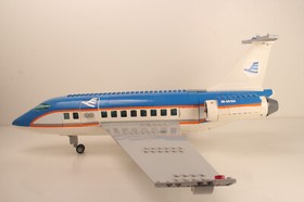 LEGO Airplane: Plane only from Airport Passenger Terminal 60104 Incomplete