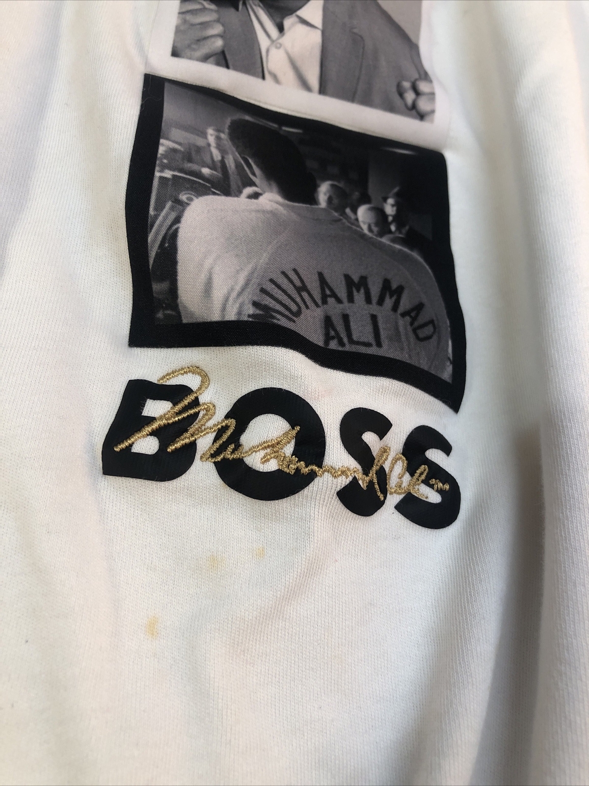 hugo boss muhammad ali t shirt