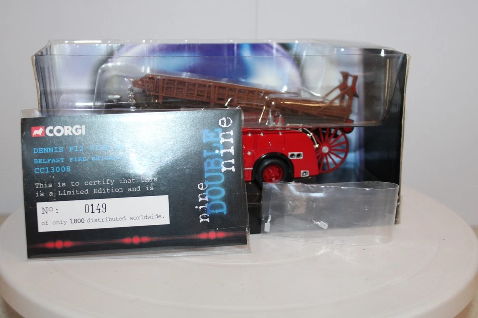 Corgi Classics #CC13008 Nine Double Nine Dennis F12 Pumper - Belfast F/B - Image 2 of 4
