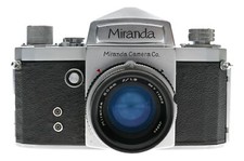 Miranda T 35mm SLR Film Camera 1.9/50 Mirax Reflex Housing