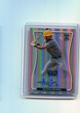 2020 Leaf Metal Draft Silver Prismatic Autographs Alerick Soularie Rookie Auto