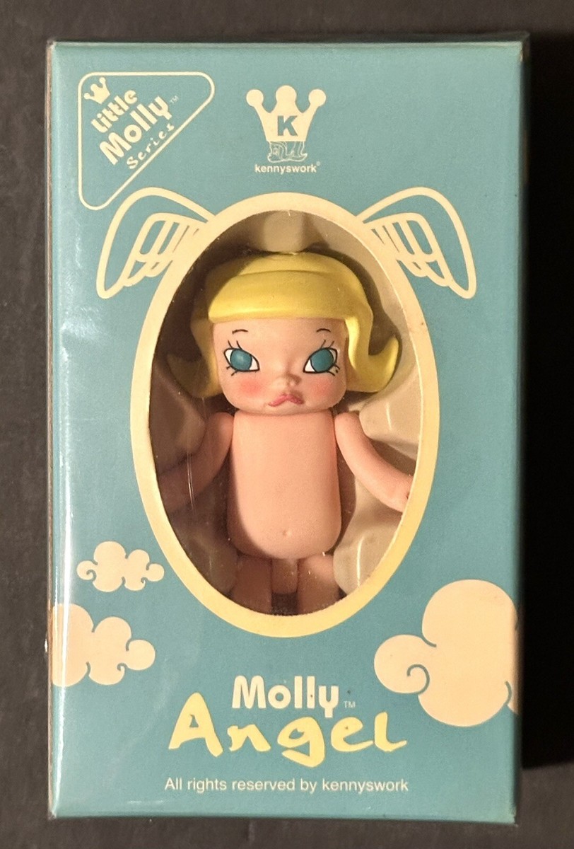POP MART Kennyswork Vintage 2006 Little 3” Molly ANGEL POP MART Kennyswork Vintage 2006 Little 3” Molly ANGEL
