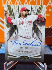 2022 Topps Tier One Tony Santillan Break Out Autograph Rookie Auto RC 289/299 