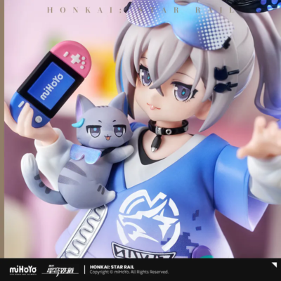 miHoYo Honkai: Star Rail Silver Wolf Figurine Kids Cat Official