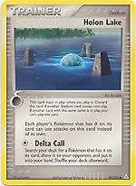Pokemon EX Holon Phantoms  87/110 Holon Lake Card 