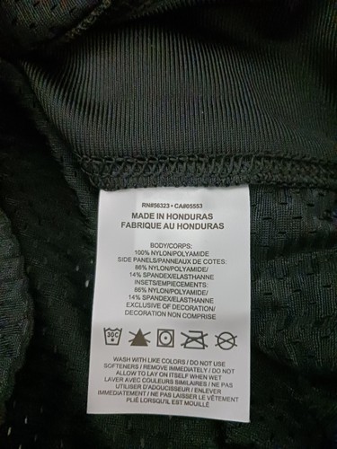 BRAND NEW Boy's Nike Black Signature V-Neck FOOTBALL Jersey Sz. Small - Picture 3 of 8