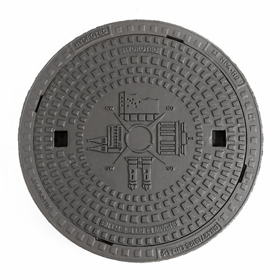 HYDROTEC Gully Kanaldeckel Schachtdeckel Deckel Windrose Deutschland KL.B 125