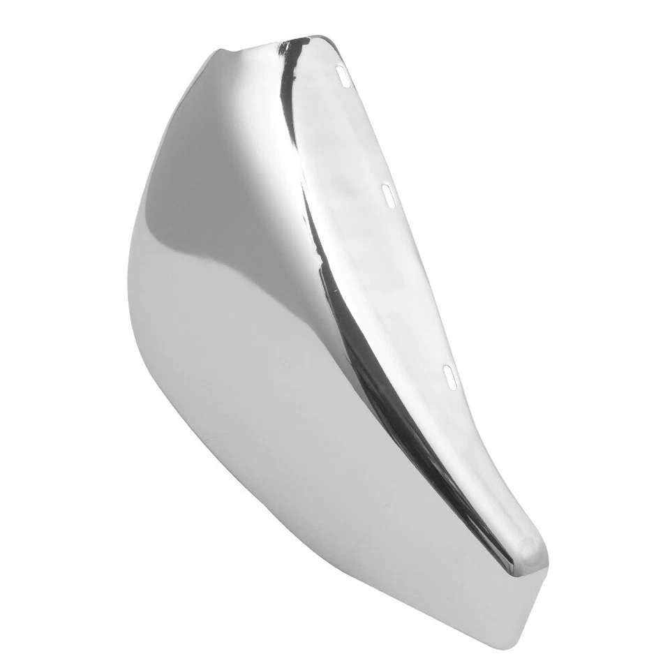 Chrome Steel Left Side Battery Cover Panel For 04-13 Harley Sportster 883 & 1200 Foto 3 de 4