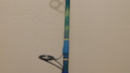CUSTOM SPINNING COMBO MAHI MARBLE 25-50 LB 7' PENN SPINFISHER VI SSVI8500 NEW - Picture 13 of 18