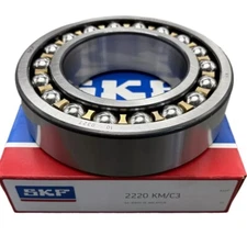 SKF 2220 KM C3 Double Row Self-Aligning Bearing 100x180x46 mm