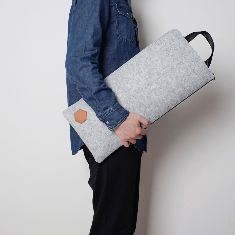 Durable Felt Travel Carrying Bag for Cherry MX9.0 Mechanical Keyboards