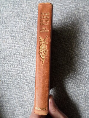 Sense and Sensibility & Persuasion & Emma Jane Austen 1907 Leather Nelson HC