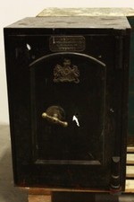 Cassaforte originale scozzere con chiave funzionante metà '800 XIX sec Edinburgh