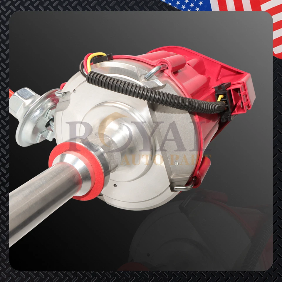 Distributor + Wire + Pigtail set for SBC Chevy C10 302 350 400 454 7500RPM HEI Foto 3 de 4