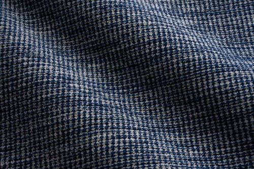 Perennials Outdoor Gridded Chenille Fabric- On The Grid Blue Boy 6.50 yd 927-390