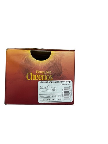 Crocs Size 5c 5 Toddler Honey Nut Cheerios Classic Clog Summer Sandals Charms - Bild 19 von 19