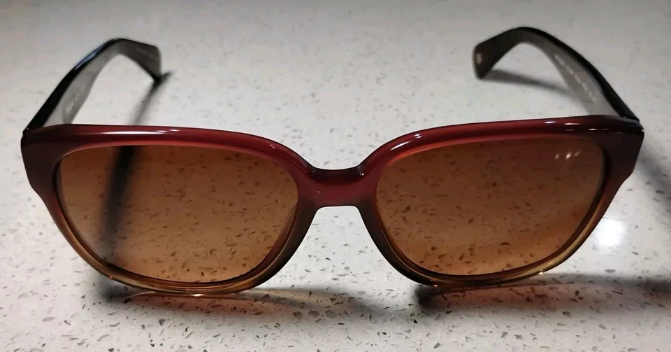 Gafas de sol Paul Smith Morley pulidas medio rojas marrones polarizadas PM8169-S 1213/5H Foto 2 de 4