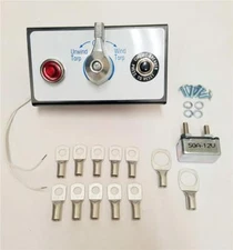 HEAVY DUTY Dump Truck Flip Tarp Motor Rotary Switch Kit 12V 50 Amp Roll Up Tarp