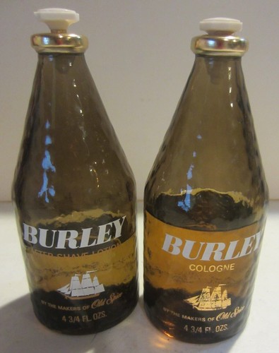 Vintage Old Spice Burley After Shave Lotion /Cologne Gift Set
