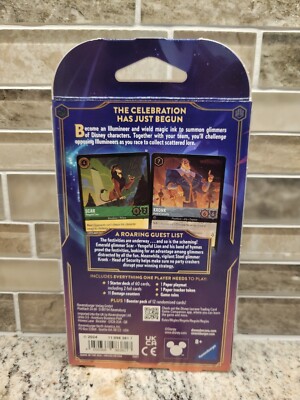 Disney Lorcana TCG: Shimmering Skies Sealed Starter Deck - Emerald & Steel 