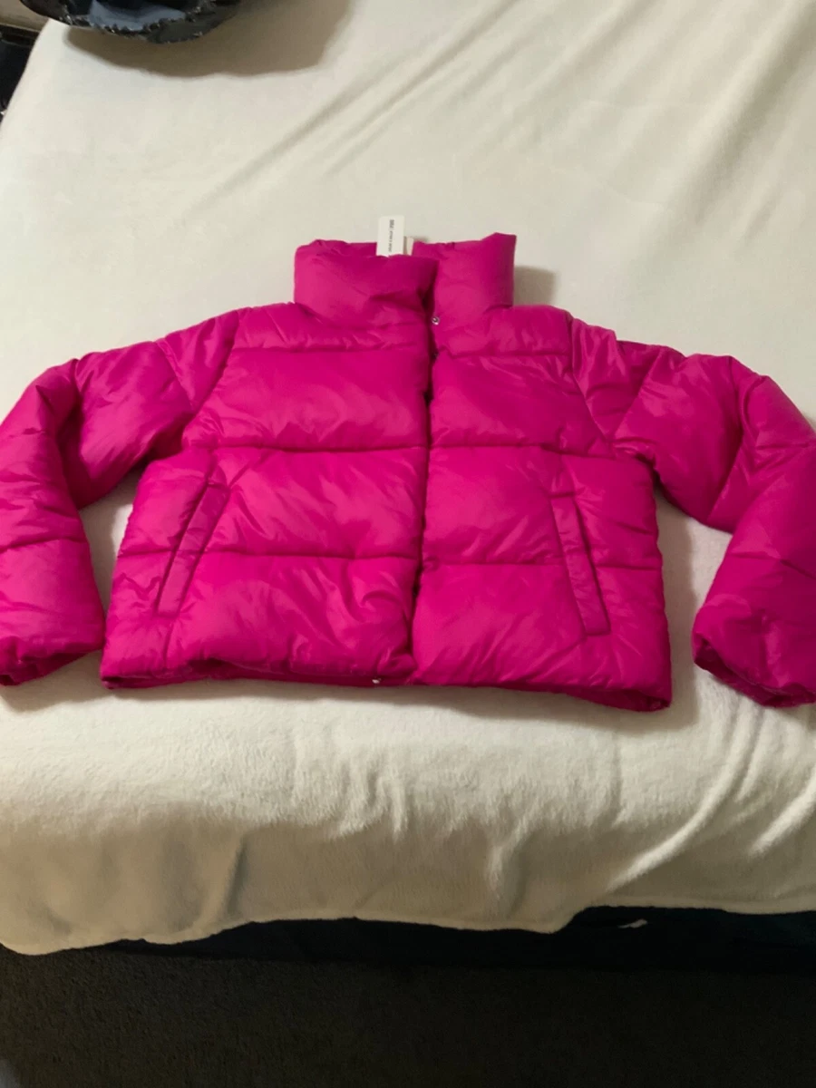 Victoria's secret pink puffer jacket cheap