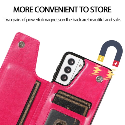 Leather Card Slot Wallet Case Cover Kickstand For Samsung Galaxy A13 A33 A53 A73 - Picture 27 of 81