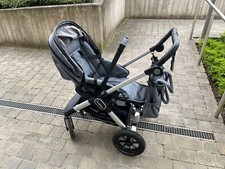 Emmaljunga Nxt90 Kinderwagen und Buggyaufsatz